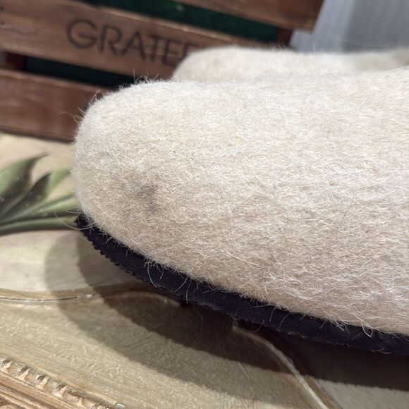 Vintage Russian Valenki Traditional Wool Felt Boots Beautiful Embroidered Birds - Picture 4 of 16